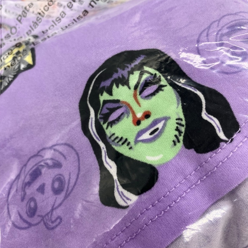 Halloween Women’s Retro Monster Print Pajama Set Way to Celebrate New - Picture 11 of 11